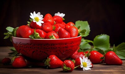 so many sweet strawberries,Generative AI