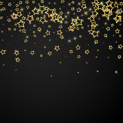 Christmas stars vector overlay.