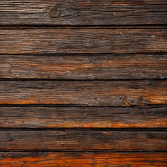 Fototapeta premium Zeitkapsel der Natur: Die faszinierende Patina gealterter Holzdielen