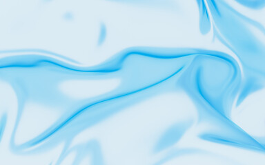 Abstract silk fabric design element, silk background, 3d rendering.