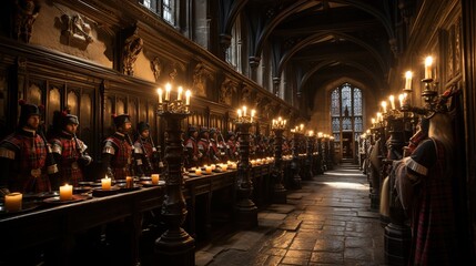 A Group of Peaple Performing During Special Events