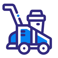 Lawn Mower Mixed Icon