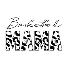 Basketball Mama Leopard Print, Basketball Mama, Leopard, Mama shirt