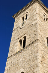 Fototapeta na wymiar view on the church of Nin, Croatia
