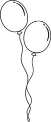 balloon outline