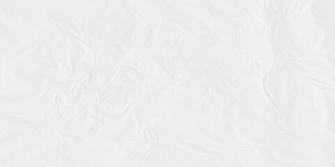 White crumpled paper texture . White wrinkled paper texture. White paper texture . White crumpled and top view textures can be used for background of text or any contents .