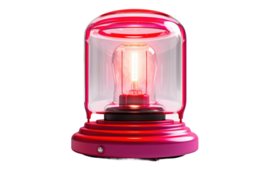 Enchanted Echo Light on a White or Clear Surface PNG Transparent Background