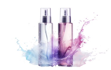 Mist Echoes Enchantment Setting Glows Charm on a White or Clear Surface PNG Transparent Background