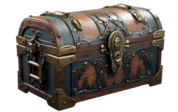 Enigma Unveiled Within Elysiums Box on a White or Clear Surface PNG Transparent Background