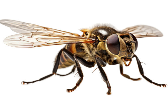 Mastering the World of Horseflies on a White or Clear Surface PNG Transparent Background