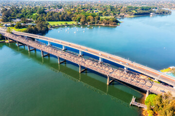D Sydney RI Iron cove bridge across