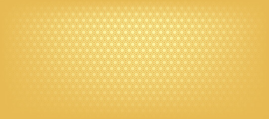 Golden luxury gradient background with seamless pattern background.