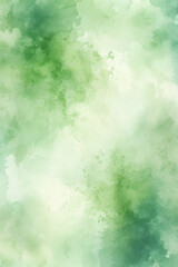 Fototapeta na wymiar A gentle and soothing abstract background, showcasing watercolor textures in delicate pastel green and yellow hues. Ideal for a variety of design projects, from art to digital media.