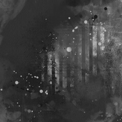 Grunge monochromatic background. Basis black and white mask