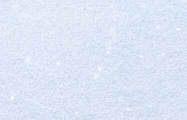 Winter background. Winter landscape. The backdrop. A snow-covered surface. Snowflakes. Nature. Snowfall. Bokeh. Defocus lights. Copy space