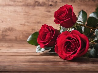 Romantic Valentine's Day Love: A Celebration with Roses