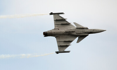 JAS Gripen im Flug