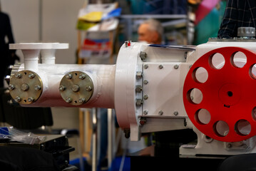 Industrial pumping equipment. High performance pumping station.