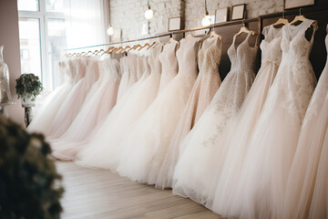 Bridal boutique offers diverse wedding dresses