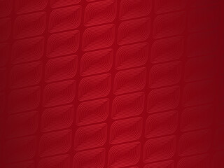 Red background with abstract stripes pattern. Modern cover design with gradient red color.