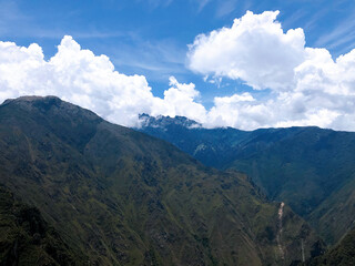 [Peru] Machu Picchu: Mountain view from the trail of Huayna Picchu mountain