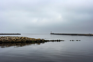 Obraz premium Moody river mouth