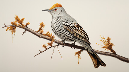 Fototapeta premium American Cuckoo bird HD Photo