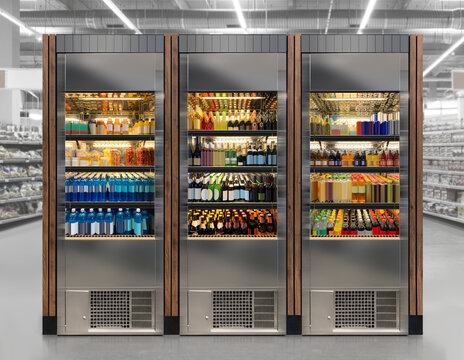 Soda pop drinks and soft drinks. This mockup and illustration is made from a photo collage, processed in Photoshop. With lots of cutting, pasting and using smudge tool. No Generative AI was used.