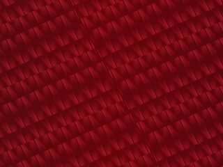 Red background with abstract stripes pattern. Modern cover design with gradient red color.