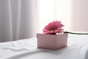Valentine's gift, minimalist and authentic flowers