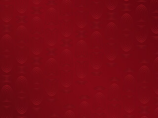 Red background with abstract stripes pattern. Modern cover design with gradient red color.