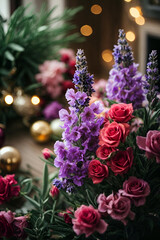 bouquets of flowers in gorgeous colors