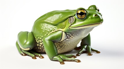 Obraz premium Frog isolated on a white background