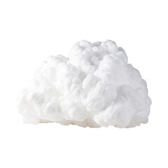 white cloud isolated on transparent background Remove png, Clipping Path, pen tool