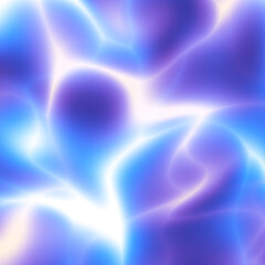 Blue glowing multidimensional plasma force field. Abstract glowing background