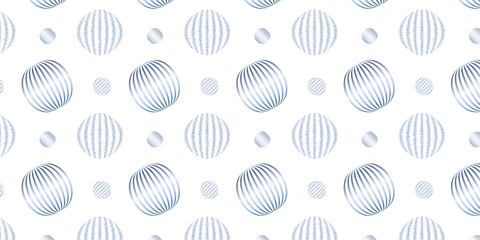 simple editable pattern with Christmas balls