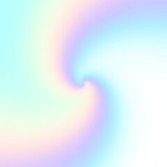 Groovy abstract rainbow swirl background.