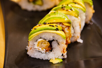maki roll fusion, peruvian food