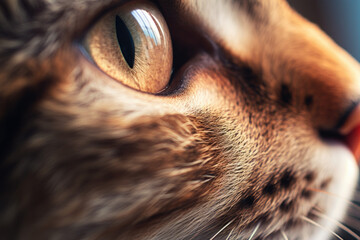 close up of a cat