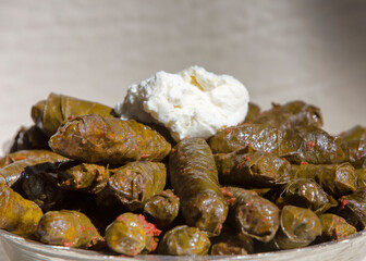 stuffed grape leaves