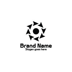 Obraz premium Logo branding for company website or creative minimal logo design