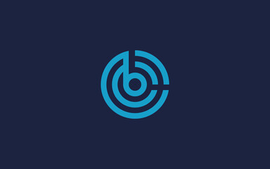 Letter b circle logo icon design vector design template inspiration © Dar Wan 