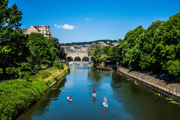 River Avon, Bath, England.