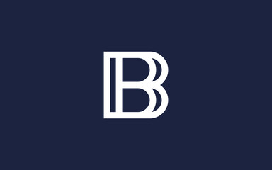 Letter B logo icon design vector design template inspiration