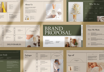 Brand Proposal Presentation Layout