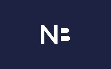 NB logo icon design Vector design template inspiration