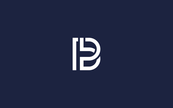 pb or bp logo icon design Vector design template inspiration
