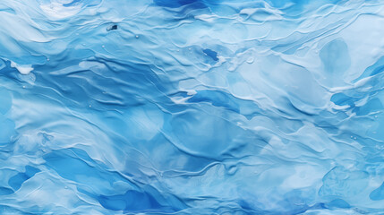 Fototapeta premium Interesting background of thick blue water-like liquid, ai generative, 