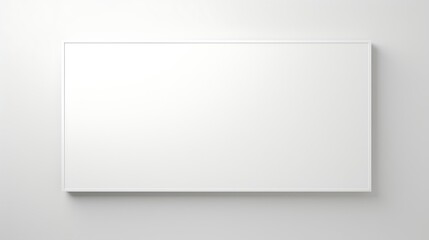 Fototapeta premium Wall sign mockup, 3D transparent design : Generative AI