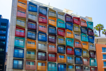 Colorful balconies in Malta